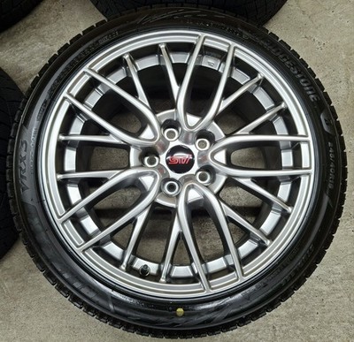 JDM Excellent Condition Subaru WRX Genuine Option Wheels and Tires 202 No Tires - Image 2