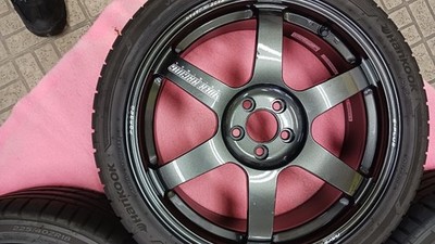 JDM Rays Volk Racing 18-inch PCD100 7.5J Inset +48 TE37 SAGA s-plus 22 No Tires - Image 5