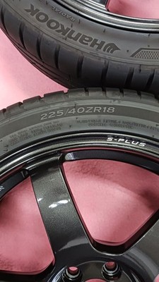 JDM Rays Volk Racing 18-inch PCD100 7.5J Inset +48 TE37 SAGA s-plus 22 No Tires - Image 6