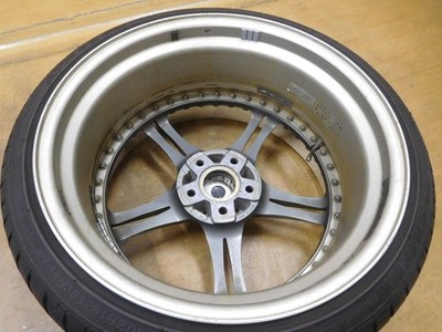 JDM 16-582Beautiful Deep rim SSR WERFEN GT03 19in 10.5J +30 9J +19 car No Tires - 画像 (5)