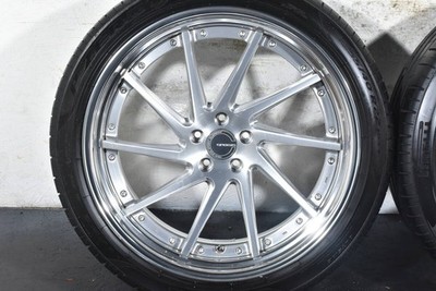 JDM WORK Gnosis CVS 22-inch PCD114.3 9J +40 9J +30 Pirelli P-ZERO PNCS No Tires - Image 2