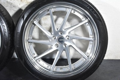 JDM WORK Gnosis CVS 22-inch PCD114.3 9J +40 9J +30 Pirelli P-ZERO PNCS No Tires - Image 3