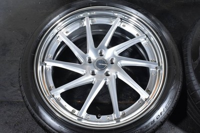 JDM WORK Gnosis CVS 22-inch PCD114.3 9J +40 9J +30 Pirelli P-ZERO PNCS No Tires - Image 4