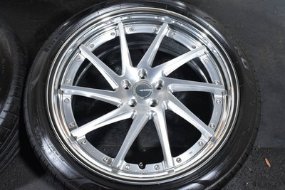 JDM WORK Gnosis CVS 22-inch PCD114.3 9J +40 9J +30 Pirelli P-ZERO PNCS No Tires - Image 5