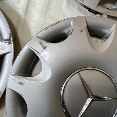 JDM Mercedes-Benz Wheel Cap Set of 4 No Tires - Image 5