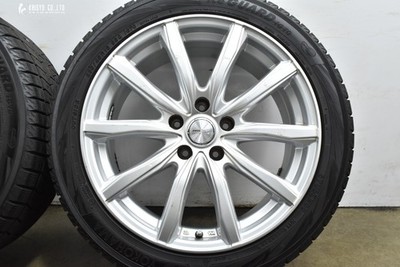 JDM For replacement JOKER 18in 8J +45 PCD114.3 Yokohama IceGUARD iG70 No Tires - Image 6