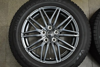JDM Used Topy Wheel Set 4-Book Set 187.0J x 18 +39 PCD 120 225/60R18 1 No Tires - Image 4