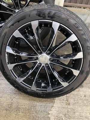 JDM WALD Valdo JARRET 2210J +55 6-hole PCD139.7 Falken 305/40R22 4-pie No Tires - Image 2