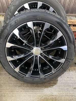 JDM WALD Valdo JARRET 2210J +55 6-hole PCD139.7 Falken 305/40R22 4-pie No Tires - Image 3