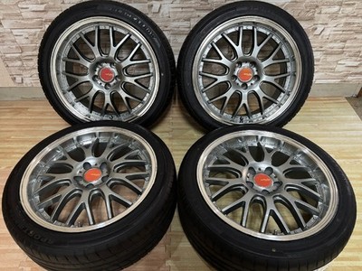 JDM Mesh Anello Corazon Superve 5H114.3 8.5J+35 245/40R19 Tires for Al No Tires
