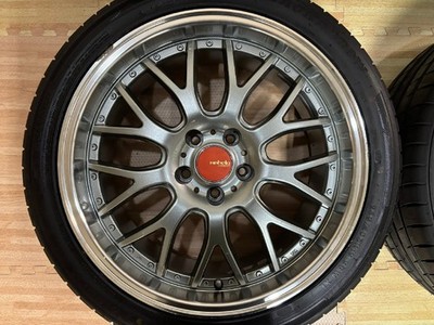 JDM Mesh Anello Corazon Superve 5H114.3 8.5J+35 245/40R19 Tires for Al No Tires - Image 4