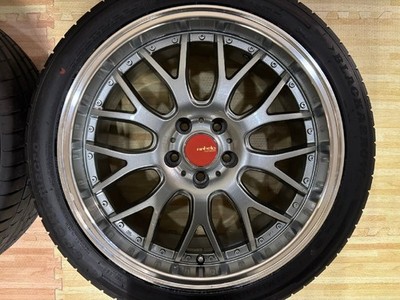JDM Mesh Anello Corazon Superve 5H114.3 8.5J+35 245/40R19 Tires for Al No Tires - Image 5