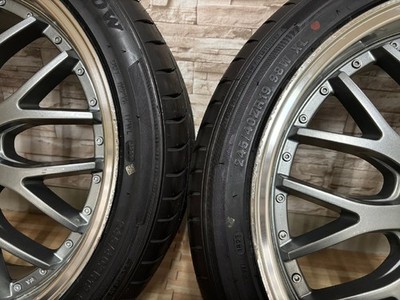 JDM Mesh Anello Corazon Superve 5H114.3 8.5J+35 245/40R19 Tires for Al No Tires - Image 6