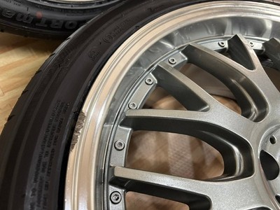 JDM Mesh Anello Corazon Superve 5H114.3 8.5J+35 245/40R19 Tires for Al No Tires - Image 7