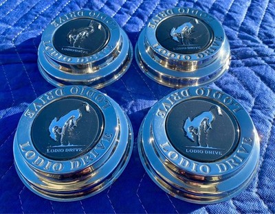 JDM LODIODRIVE Rodeo Dry Wheel Center Caps 4 Individual Set No Tires - Image 2