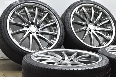 JDM For replacement Weds Maverick 1212F 19in 8.5J +38 PCD112 Pirelli P No Tires - Image 2