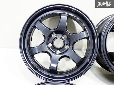 JDM MID RACING R06 177.5J +44 5-hole PCD114.3 wheels for 4Book suitabl No Tires - 画像 (2)