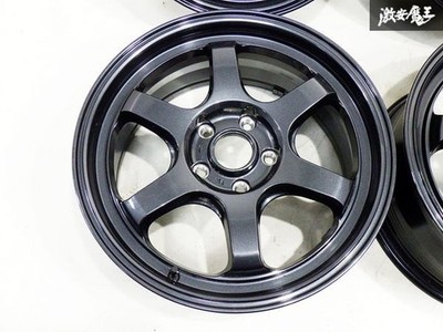 JDM MID RACING R06 177.5J +44 5-hole PCD114.3 wheels for 4Book suitabl No Tires - 画像 (3)