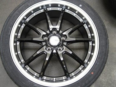 JDM SetLOXARNY CHRONOGRASTAR 19 & 245/40R19 4-Book SetEstima/C-HR/Lexu No Tires - Image 2