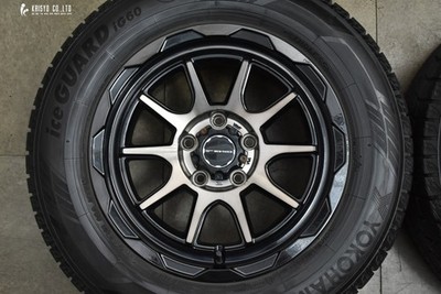 JDM Excellent Tread Weds Mudvance 06 16in 7J +38 PCD114.3 Yokohama Ice No Tires - Image 3