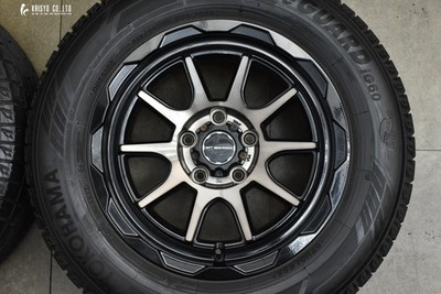 JDM Excellent Tread Weds Mudvance 06 16in 7J +38 PCD114.3 Yokohama Ice No Tires - Image 4