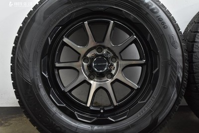 JDM Excellent Tread Weds Mudvance 06 16in 7J +38 PCD114.3 Yokohama Ice No Tires - Image 5