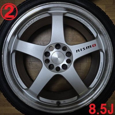 JDM 198.5J +25 & 9.5J +30 PCD114.3 RAYS NISMO LM GT4 CR forging NISMO No Tires - Image 3