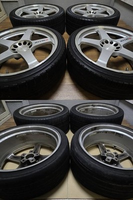 JDM 198.5J +25 & 9.5J +30 PCD114.3 RAYS NISMO LM GT4 CR forging NISMO No Tires - Image 8