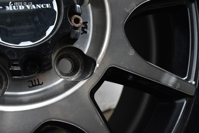 JDM Excellent Tread Weds Mudvance 06 16in 7J +38 PCD114.3 Yokohama Ice No Tires - Image 8