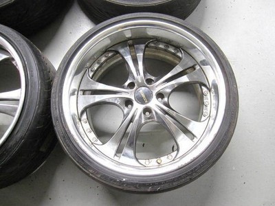 JDM SSR Fellini SL5 Plated 9J+37 9.5J+37 PCD114.3 5-hole 19-deep rim F No Tires - Image 3