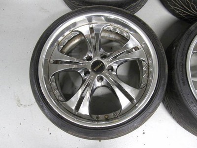 JDM SSR Fellini SL5 Plated 9J+37 9.5J+37 PCD114.3 5-hole 19-deep rim F No Tires - Image 4