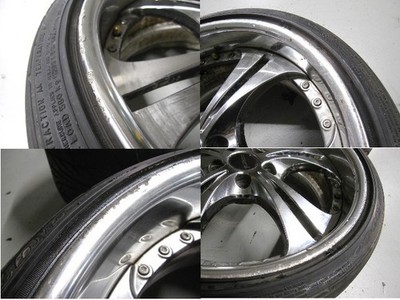 JDM SSR Fellini SL5 Plated 9J+37 9.5J+37 PCD114.3 5-hole 19-deep rim F No Tires - Image 9