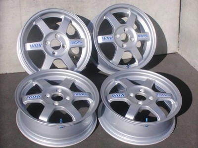 JDM Custom color RAYS TE37 5.5J +45 100-4H wheels for Alto Mira Copen No Tires