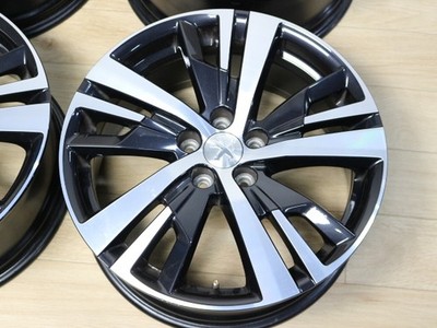 JDM Rare Item Genuine PEUGEOT 5008 7.5J +49 18in PCD108 4Book Part Nu No Tires - Image 3