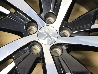 JDM Rare Item Genuine PEUGEOT 5008 7.5J +49 18in PCD108 4Book Part Nu No Tires - Image 7