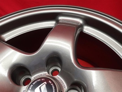 JDM Nissan Skyline BNR32 GT-R Genuine Wheels 4Book 8J-16 PCD114.3 5-Ho No Tires - Image 9