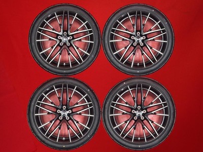JDM GT-R R35 OEM 9.5/10.5J 20PCD114.3 5-hole +45/+25 hub 66 Dunlop SPs No Tires