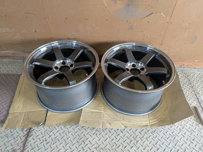 JDM TE37SL 10J+20 18114.3 5h GTR Size Silvia Doriketsu RAYS Volk Racin No Tires - Image 5