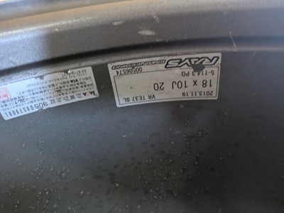 JDM TE37SL 10J+20 18114.3 5h GTR Size Silvia Doriketsu RAYS Volk Racin No Tires - Image 10