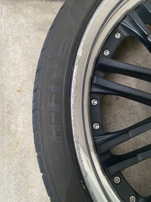 JDM Final 214-Wheel Set WORK McGard bag with nuts (No Tires) - 画像 (3)