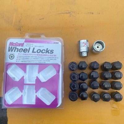 JDM Final 214-Wheel Set WORK McGard bag with nuts (No Tires) - 画像 (5)