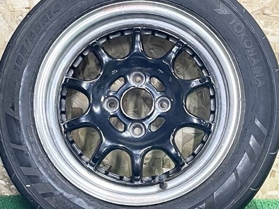 JDM Rare SPRINT HART 14-inch 6.5J +40 PCD100 ADVAN Neova 185/60R14 tir No Tires - Image 4