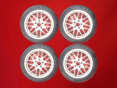 JDM BMW 4-Piece Set: ContiVikingContact 6 225/45R17 94T 8-Way Spoke Ti No Tires