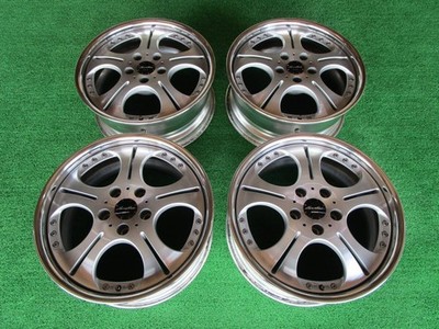 JDM Rare WORK Euroline S2H 4Book 17x7J+42 PCD114.3 5-hole Neo Classic No Tires