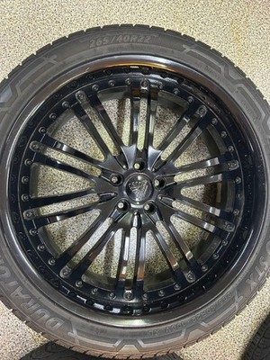 JDM Welcome to the AUTO COUTURE 22-inch tire and wheel 4-Wheel Set (No Tires) - 画像 (6)