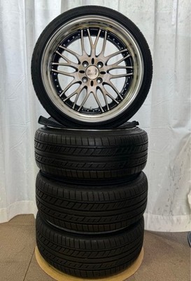 JDM Superstar Leonhardt Top-of-the-line 3-piece wheel and tire set No Tires - Image 2