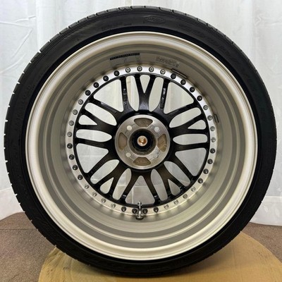JDM Superstar Leonhardt Top-of-the-line 3-piece wheel and tire set No Tires - Image 8