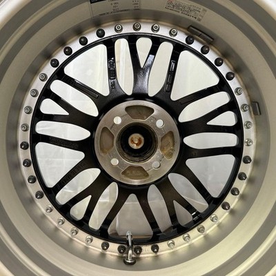 JDM Superstar Leonhardt Top-of-the-line 3-piece wheel and tire set No Tires - Image 9