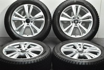 JDM Used Dunlop 4-Book Wheel Set 187.5J x 18 +49 PCD 112 235/55R18 100 No Tires - Image 2