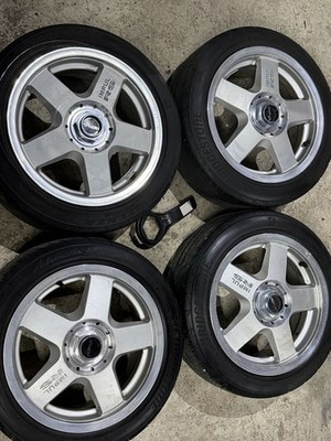 JDM Rare IMPUL 14x6J +38 100-4H 165/55R14 Impul Hoshino No Tires